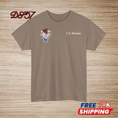 1st Battalion 24th Marine Regiment USMC Small Logo T-Shirt S to 5XL Made In USA