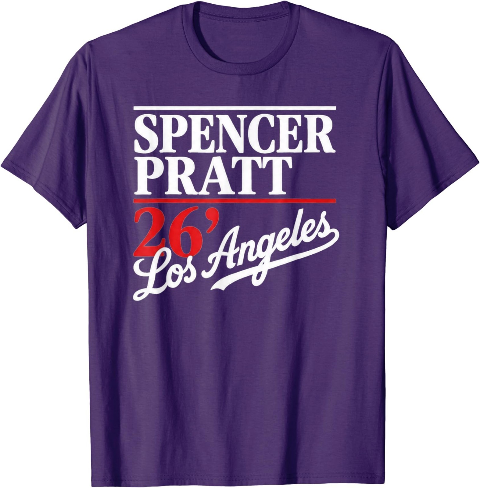 Spencer Pratt for LA Mayor California Vibes Design T-Shirt T-Shirt gallery