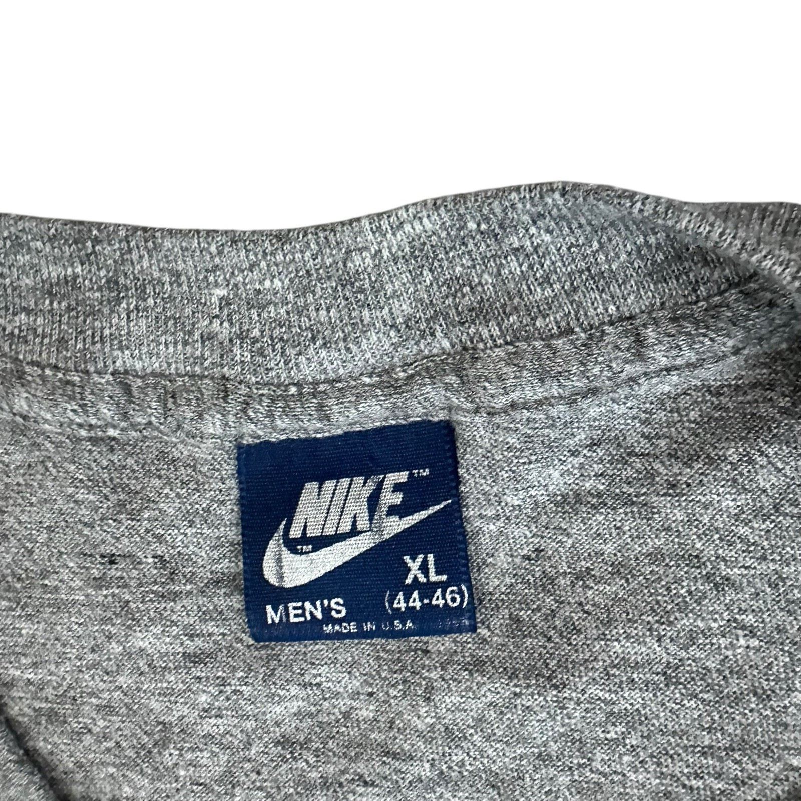 VTG Nike Air Jordan Wings Logo T-Shirt 80s Men’s XL Grey Made USA Single Stitch gallery
