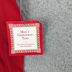 Official Mistletoe Tester Short Sleeve Crew Neck Red Christmas Holiday Shirt XL