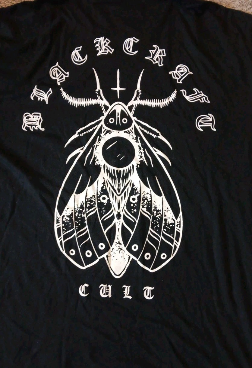 NWT Black Craft Cult Shirt Mens 2XL Short Sleeve Black Goth Punk *read* gallery
