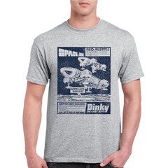 Space 1999 Eagle T-Shirt Dinky Die Cast Toys Nostalgia Birthday Gift