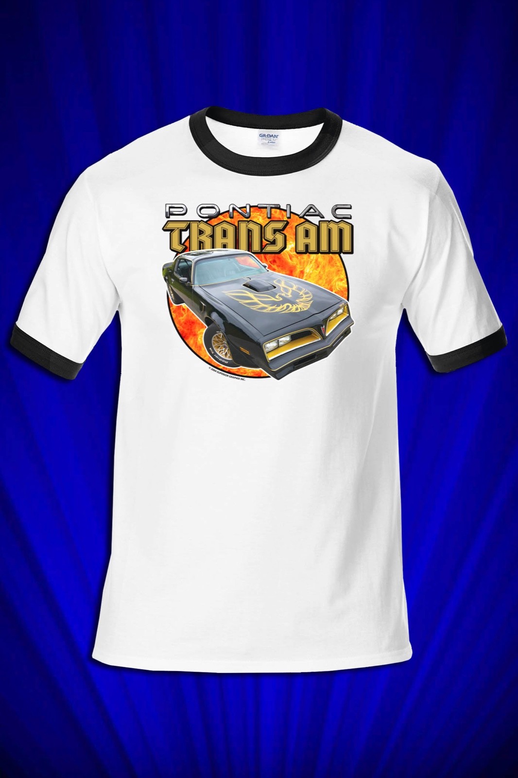 1977 Trans Am Hot Rod MOPAR Ringer T-shirt FREE S&H Smokey & the Bandit gallery