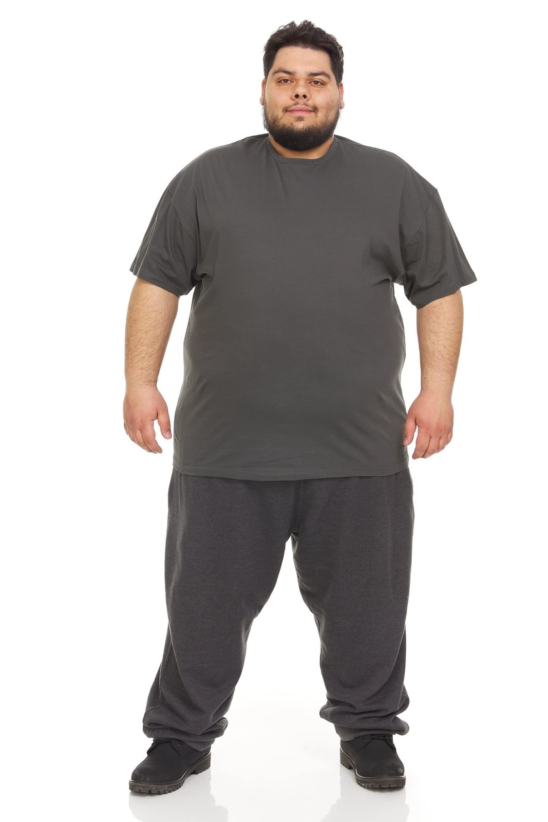 BILLIONHATS 4 Pack T-Shirts - Size 7X - Plus Size Men's Solid Colors Cotton gallery