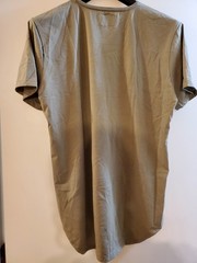 Cuts Clothing/ 2 Pieces Set Crew Elongated Stretch Shirt. Size XL