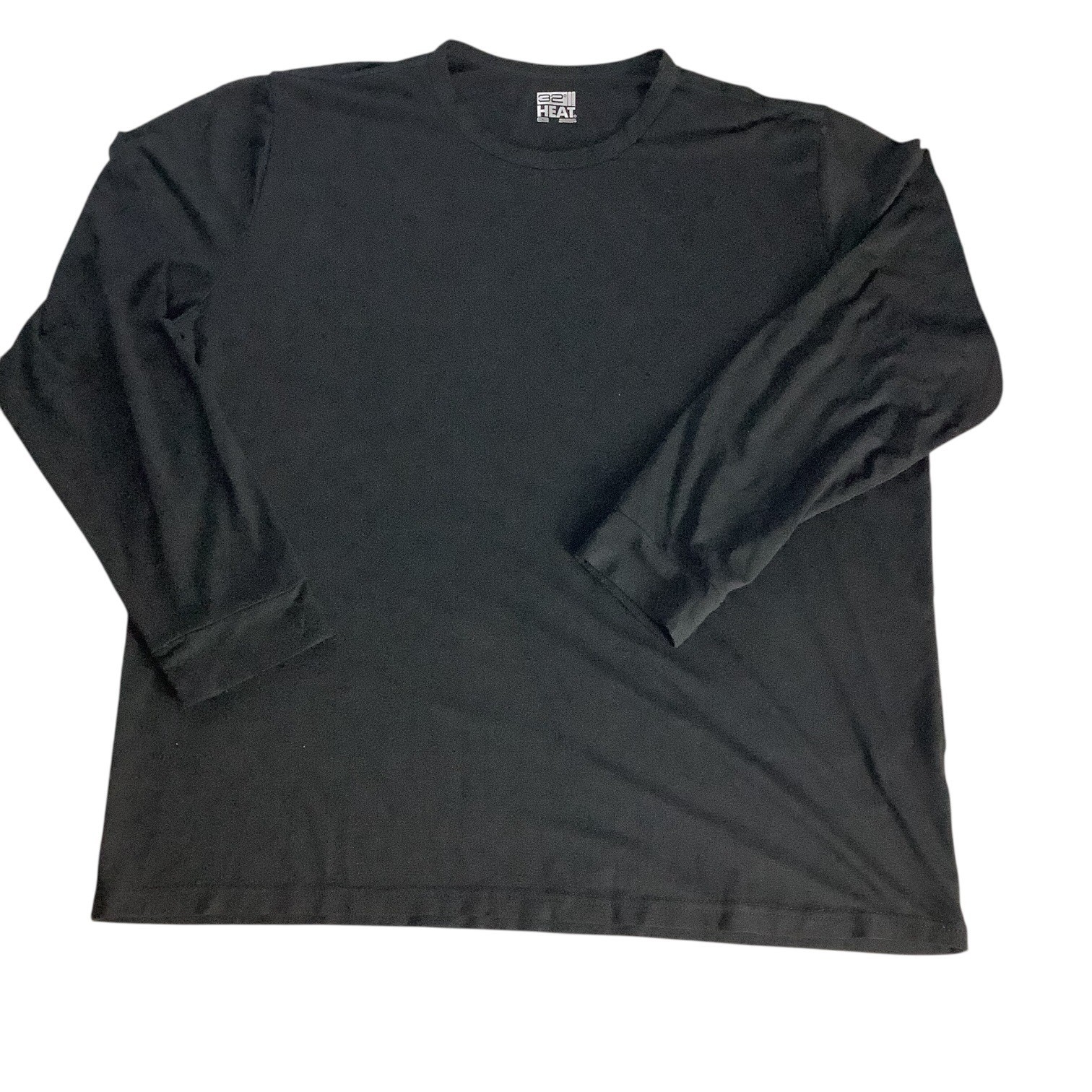 32 Degrees Heat T-Shirt Mens XXL Black Long Sleeve Crew Neck Athleisure gallery