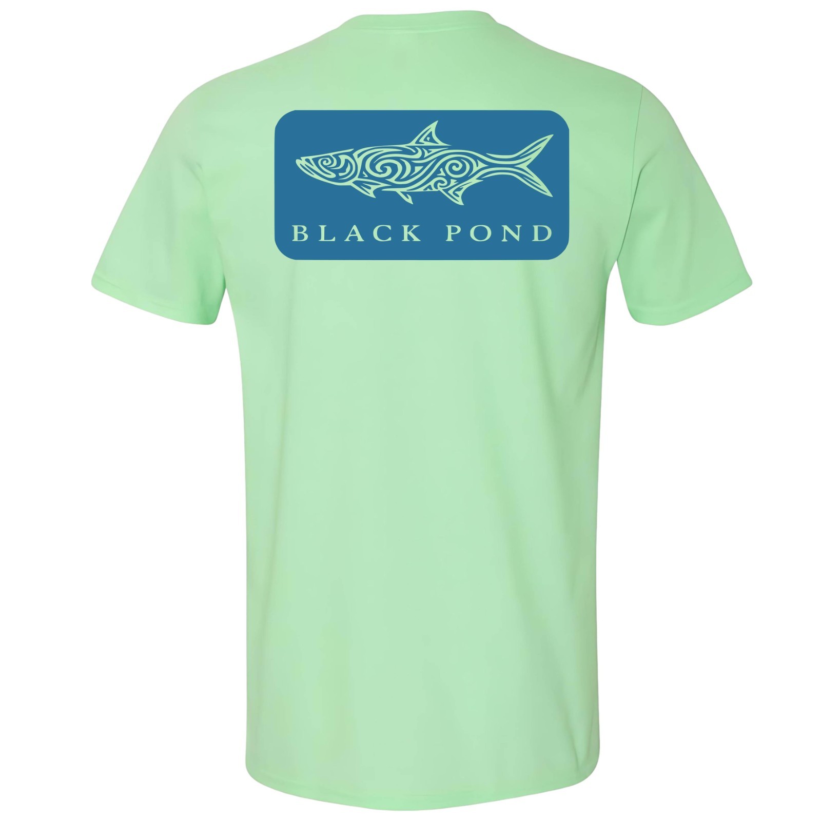 Black Pond Saltwater Series Tarpon Men's T-shirt Offshore Fishing gallery