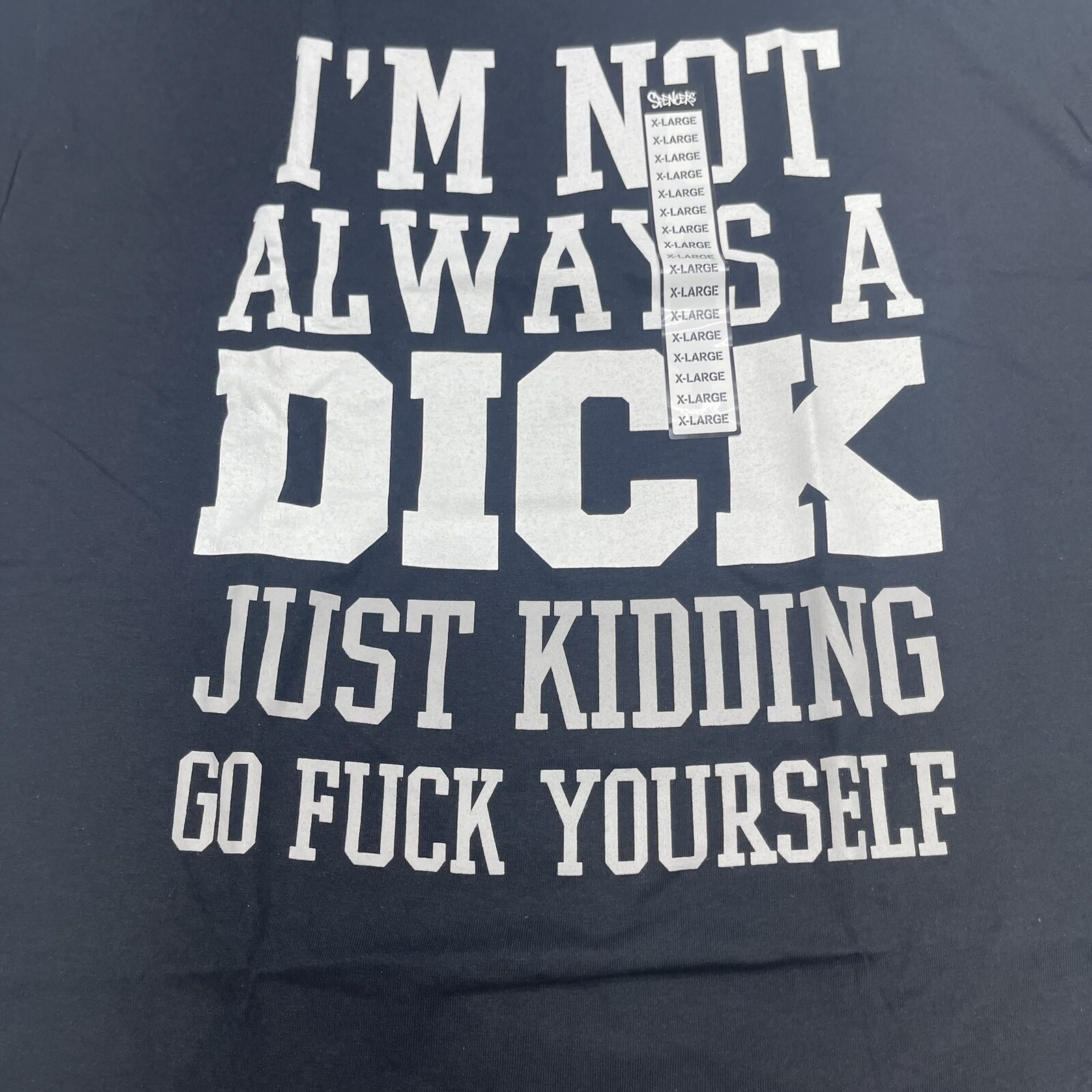 Spencer’s Not Always Black Graphic T Shirt Adults Size XL NEW gallery