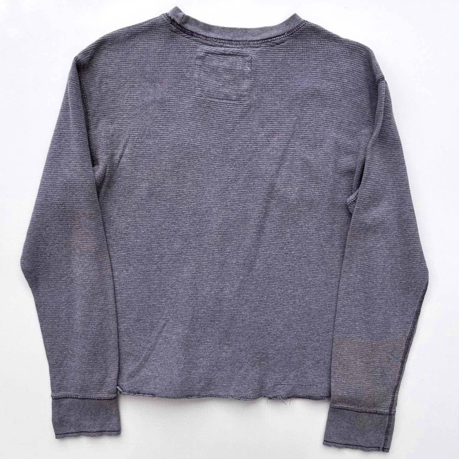 Vintage Y2K Aeropostale Thermal Waffle Knit Embroidered Logo Size Men’s Large gallery
