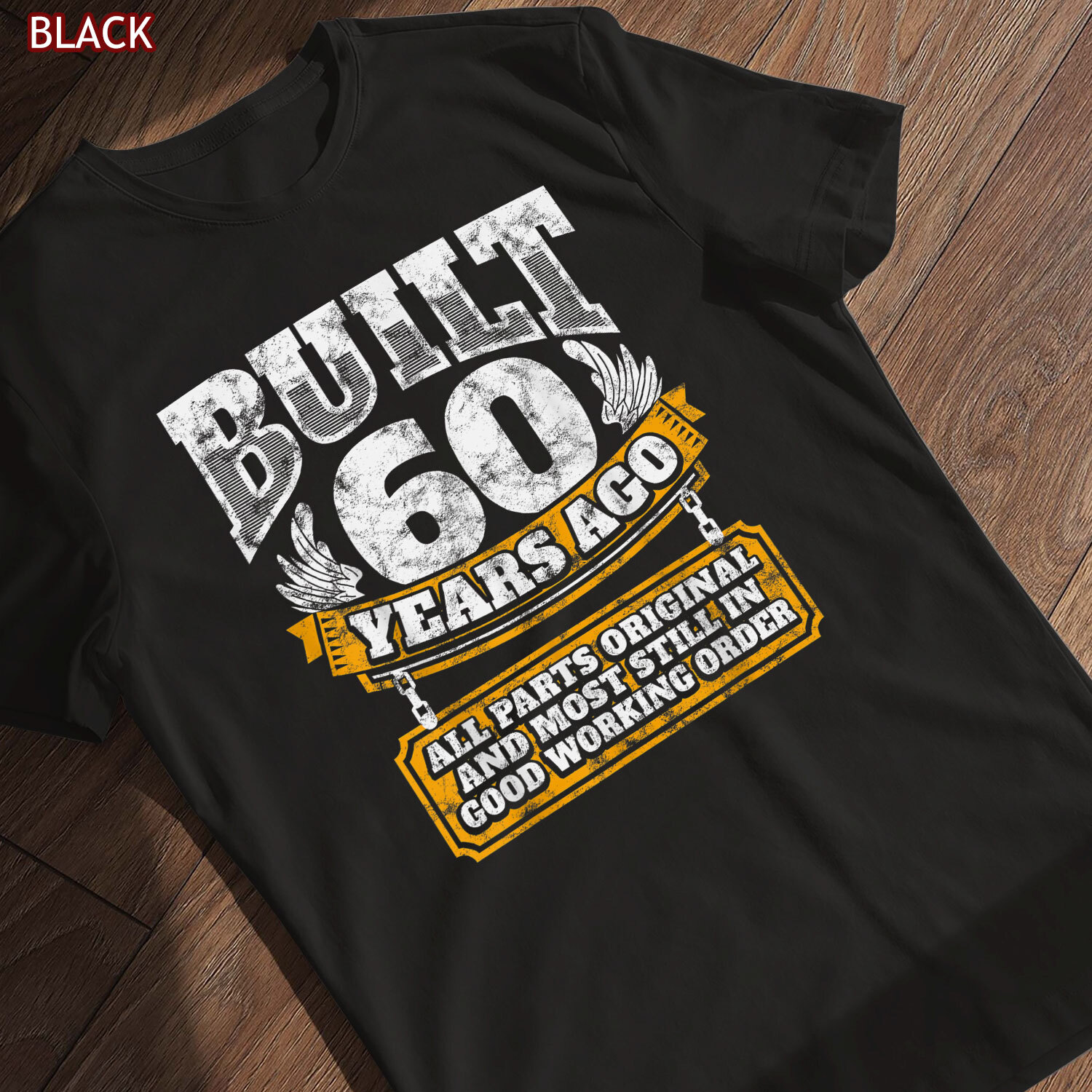 Funny 60th Birthday Shirt B-Day Gift Saying Age 60 Year Joke Gift T-shirt gallery