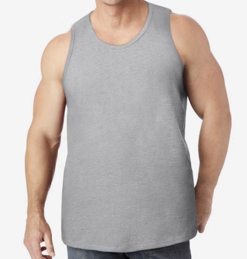 KingSize Men's Big & Tall Cotton Tank Size 7XL Style 60-1775-0 NIP gallery