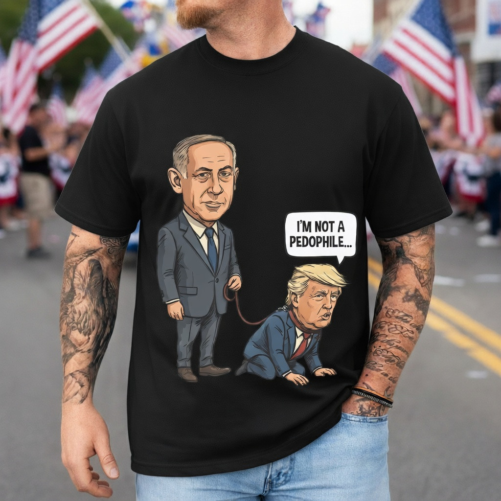 Trump Political Satire T-Shirt Funny Caricature Tee, Anti Trump T-shirt gallery