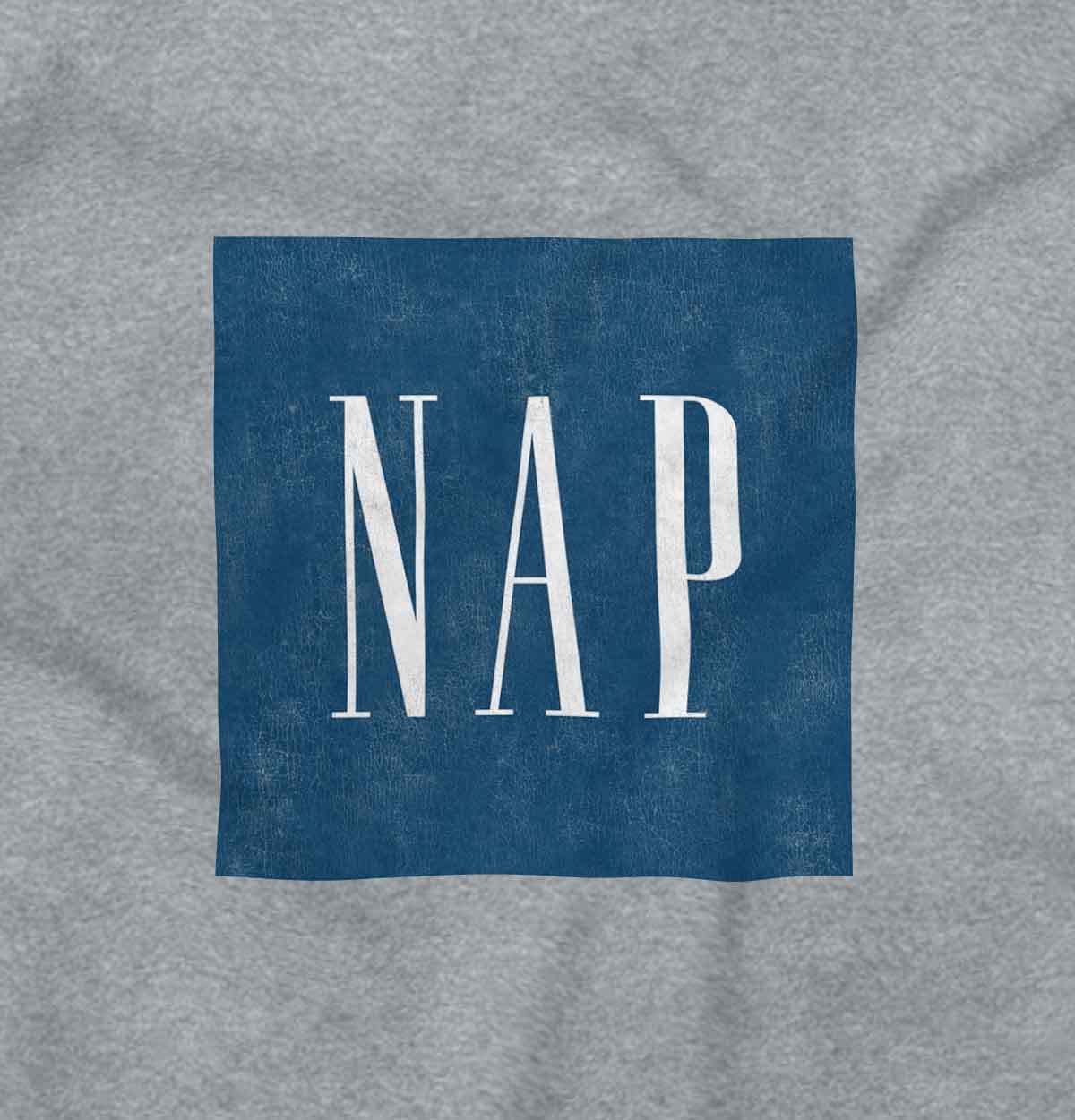 Nap Gap Cute Confident Funny Gym Workout Long Sleeve Tshirt for Men or Women gallery