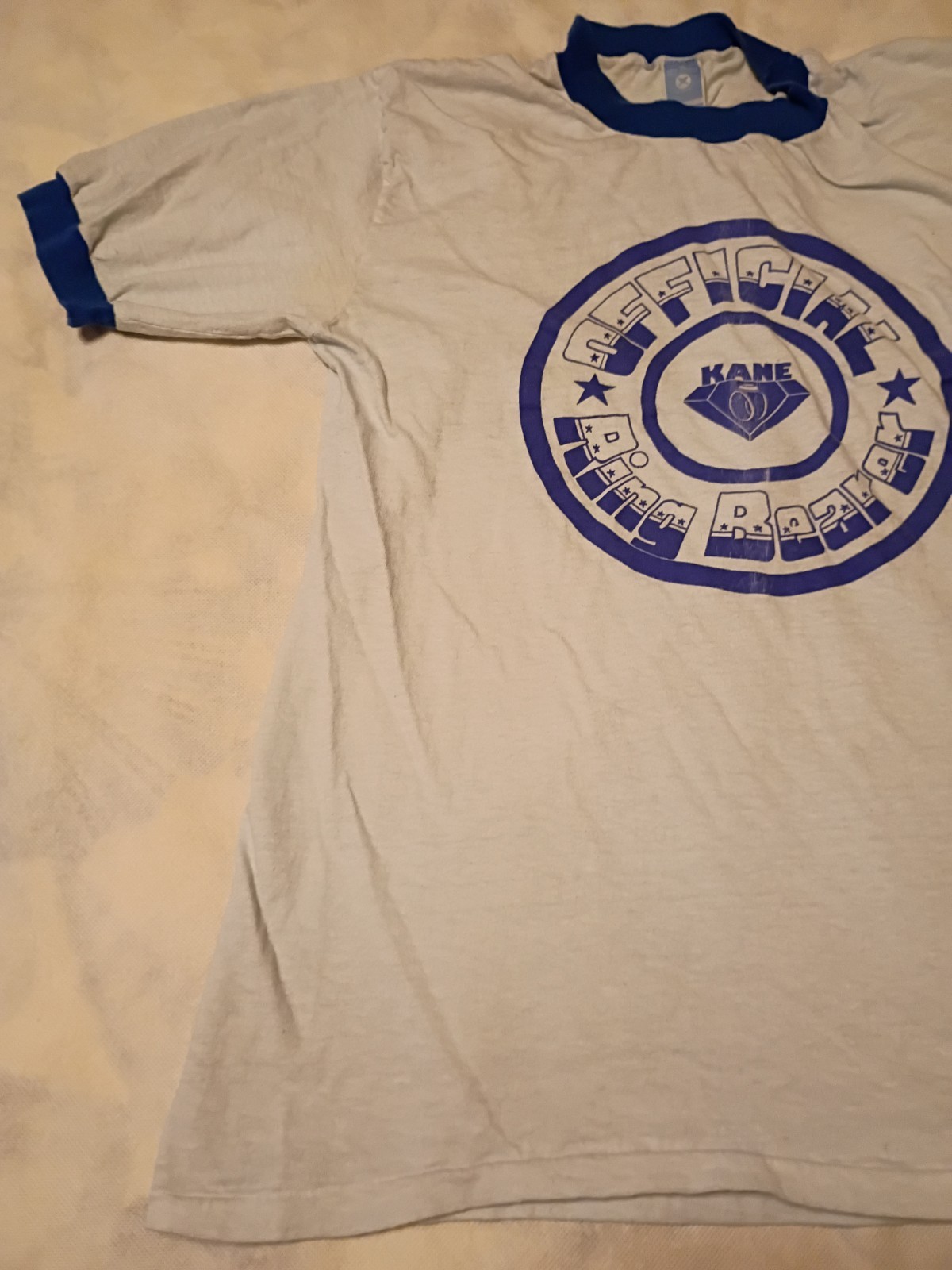Vintage T Shirt Medium Kane Official Ring Bearer Hering Brazil Ringer gallery