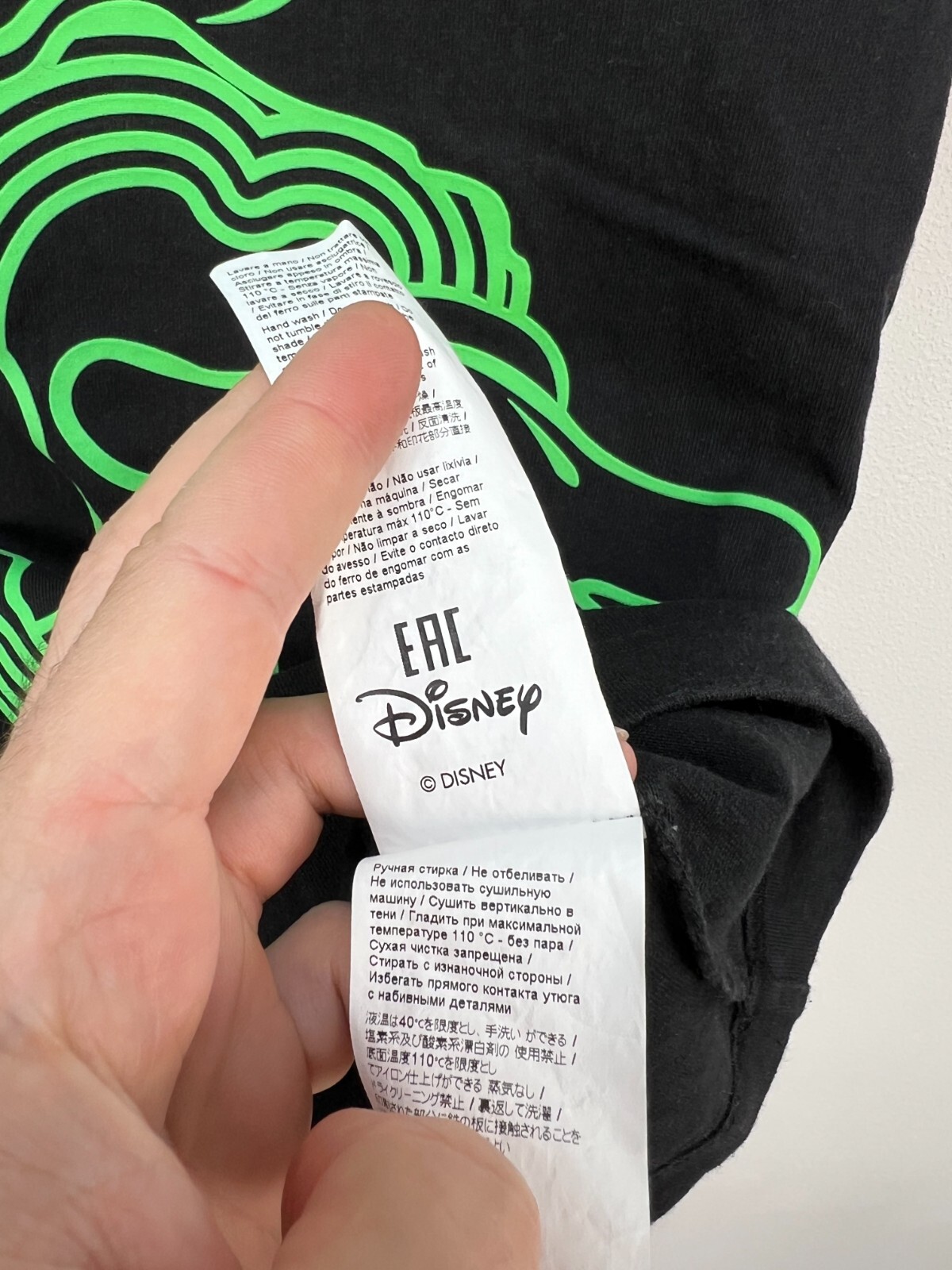 Iceberg Mickey Mouse Crew Neck T-Shirt Mens Size fit M/L gallery