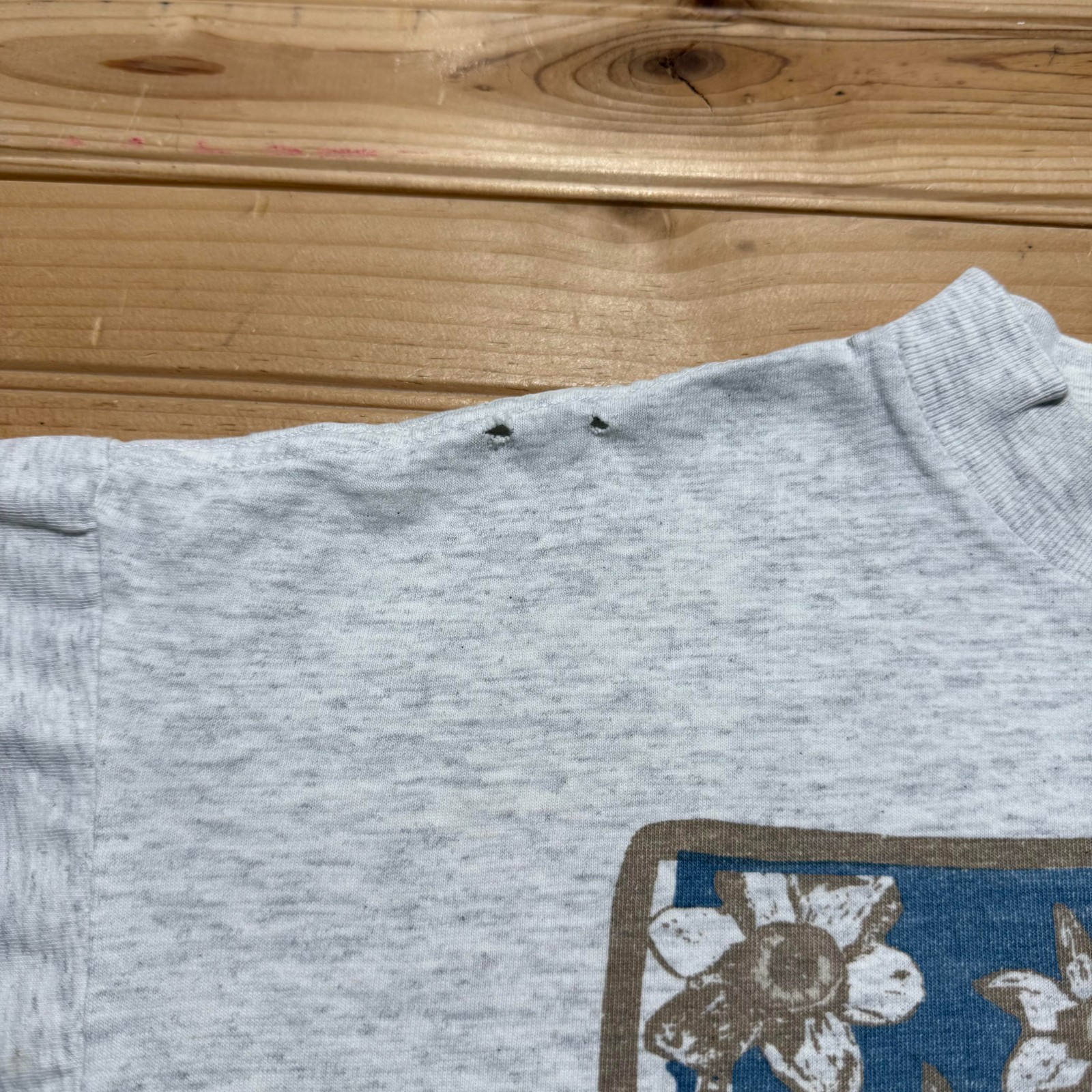 Vintage 90s Floral Botanical Abstract Nature Flowers Art Graphic T-Shirt - XL gallery