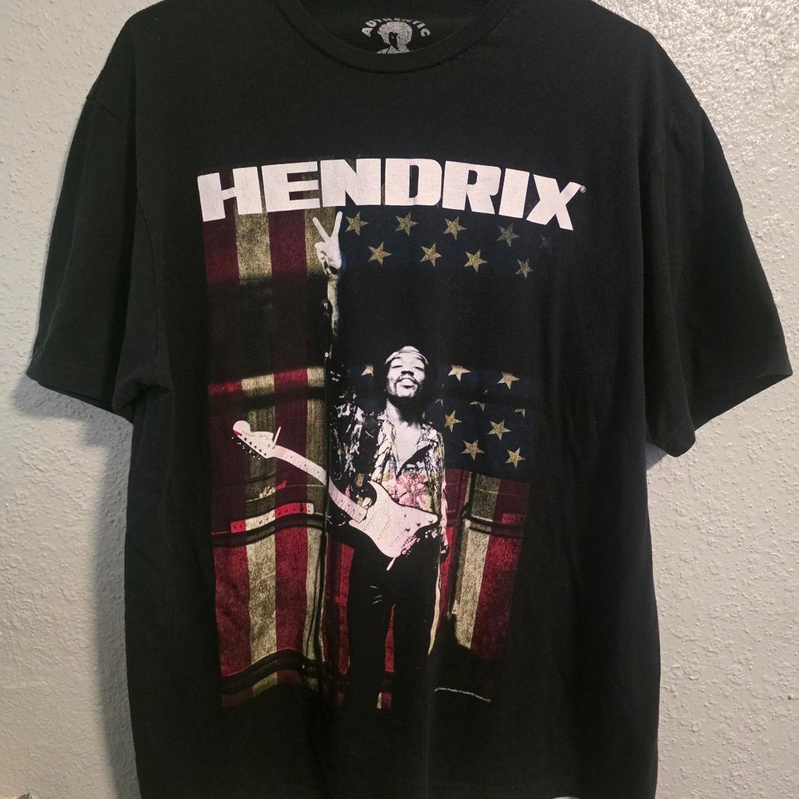 Authentic Jimi Hendrix American Graphic Tee gallery