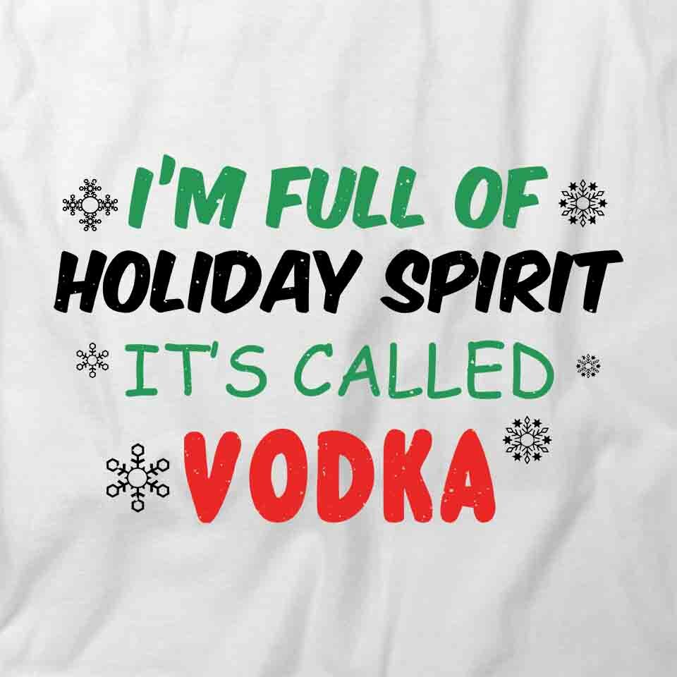 HOLIDAY SPIRIT TShirt Tee Short-Sleeved Cotton CLOTHING CHRISTMAS S1WCA256 gallery