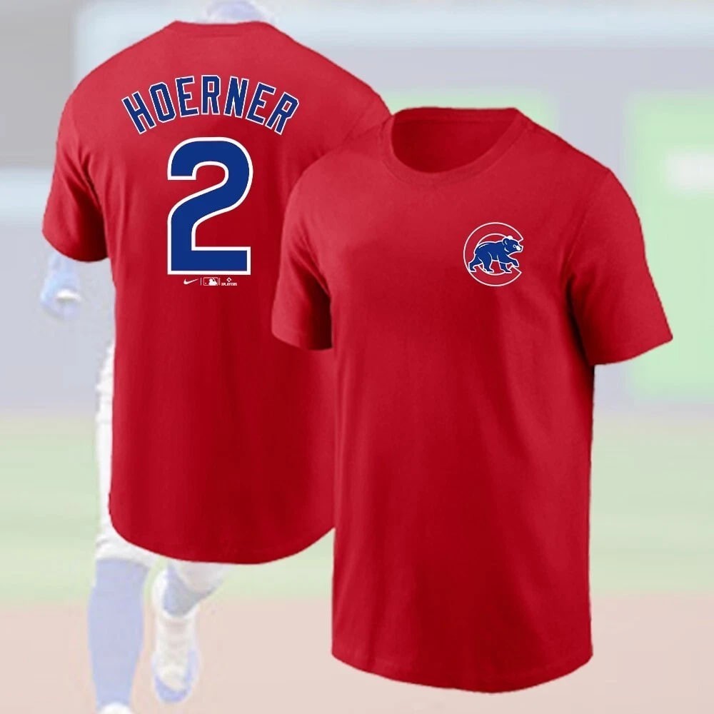 HOT! Nico #12 Hoerner Baseball Team Name & Number Player Gift For Fans gallery
