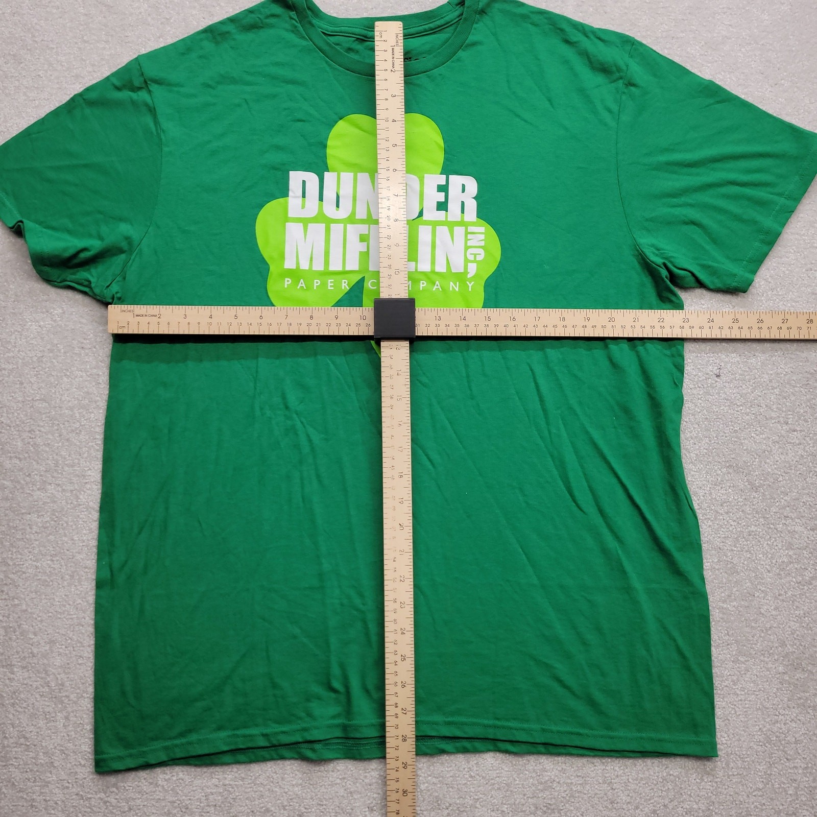 The Office Dunder Mifflin Shamrock T Shirt Mens XL St Patricks Day gallery