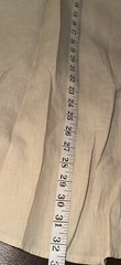 Axis LA Off White Shirt Sleeves Two Pickets Xl