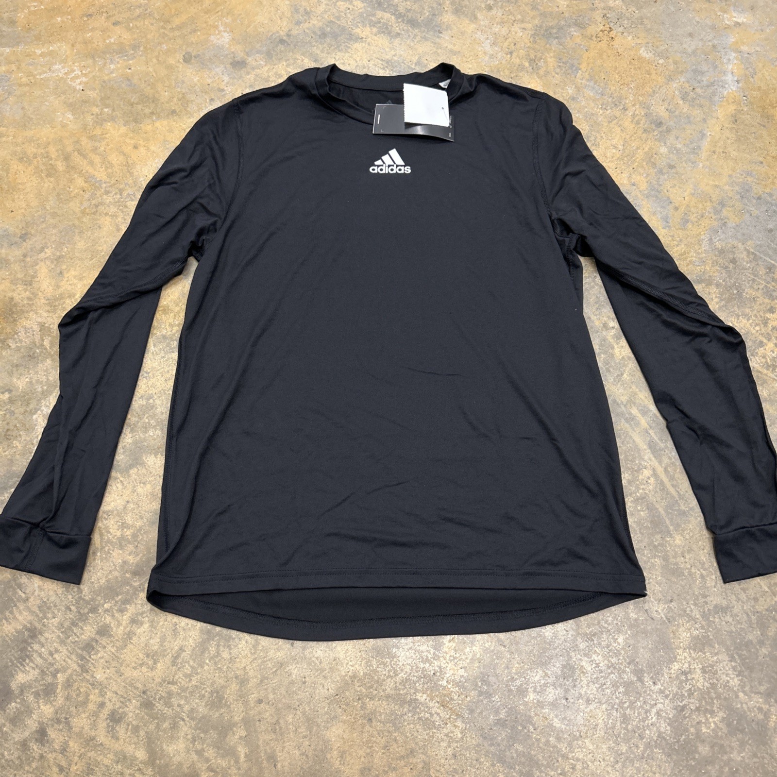 Adidas Creator Long Sleeve Tee -Tall- Black EK0123 Men’s Size 3XLT NWT gallery