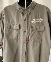 Duck Camp Premium Wing Shooting Hunting Shirt Short Sleeve Mens Size XXXL Vented