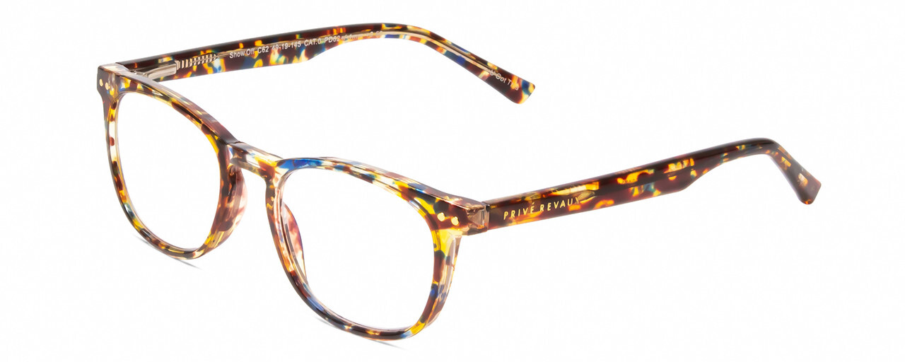Prive Revaux Show Off Women's Designer Reading Glasses Tortoise Havana Crystal 4