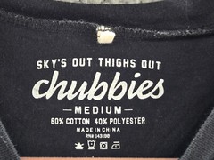 Chubbies Shirt Mens Medium The Weekend Has Arrived Graphic T Shirt