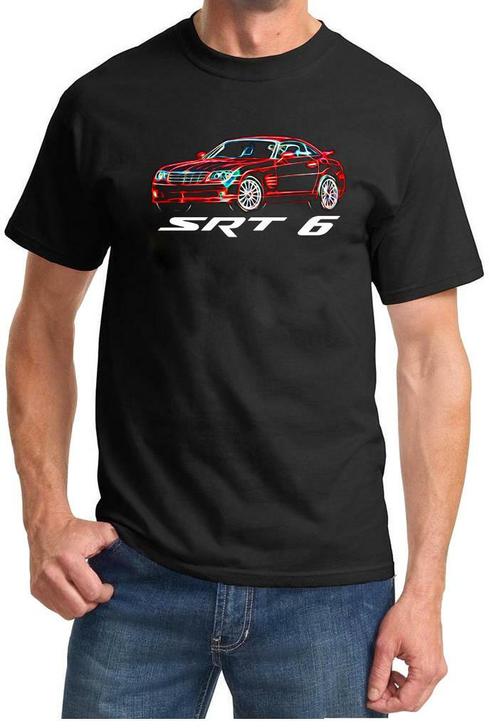 Chrysler Crossfire SRT6 Coupe Sports Car Neon Design Tshirt NEW FREE SHIP gallery