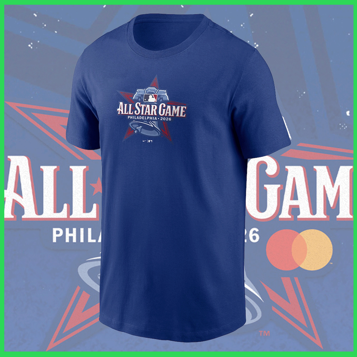 NEW 2026 MLB All-Star Game Logo T-Shirt Reprint Gildan Size S-3XL gallery