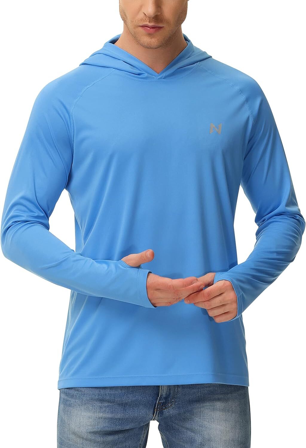 Men's Sun Hoodie UPF 50+ Long Sleeve Fishing Rash Guard Quick Dry gallery