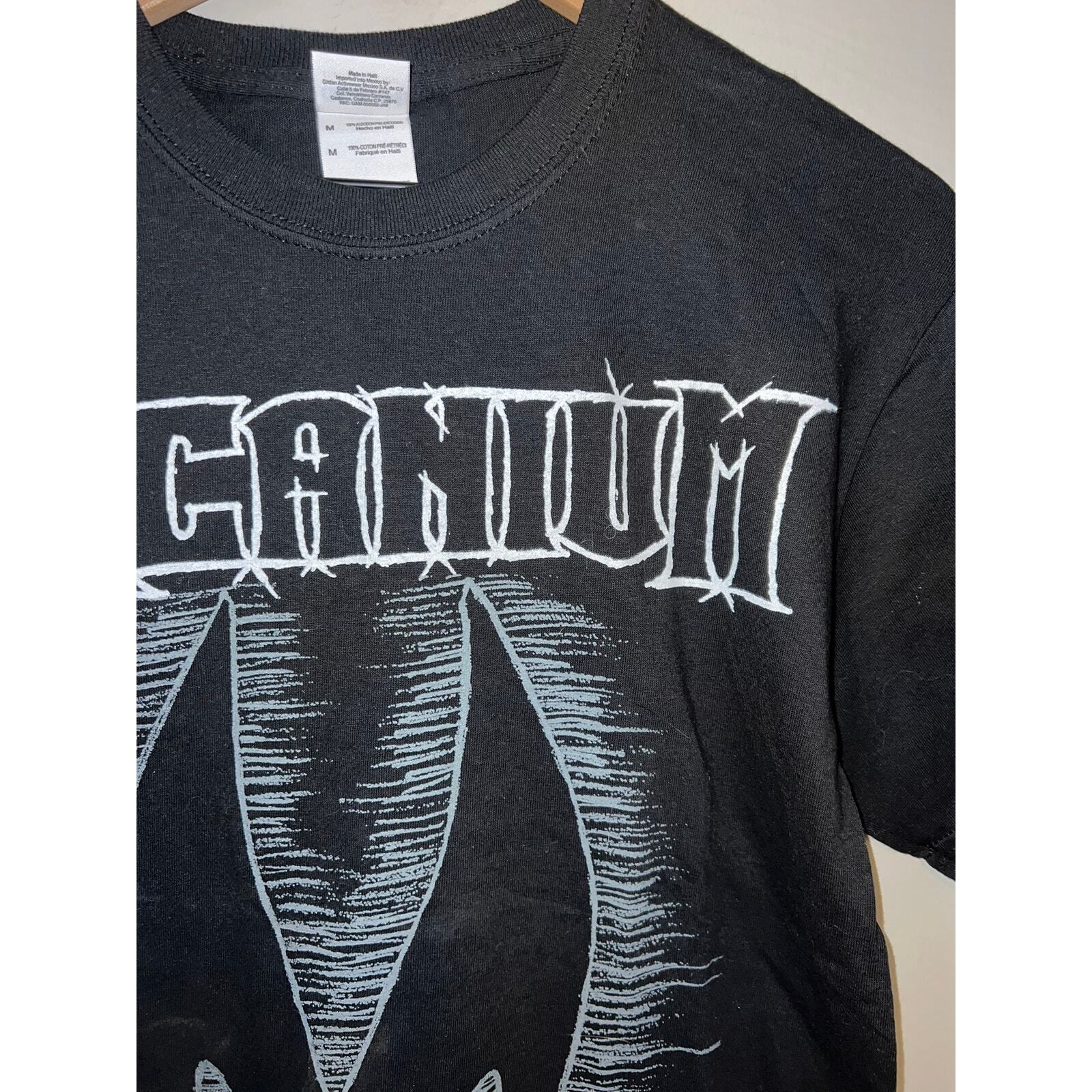 2009 US Tour Arcanium Metal Music Tour Concert Black Shirt Tee 2000s M Medium gallery