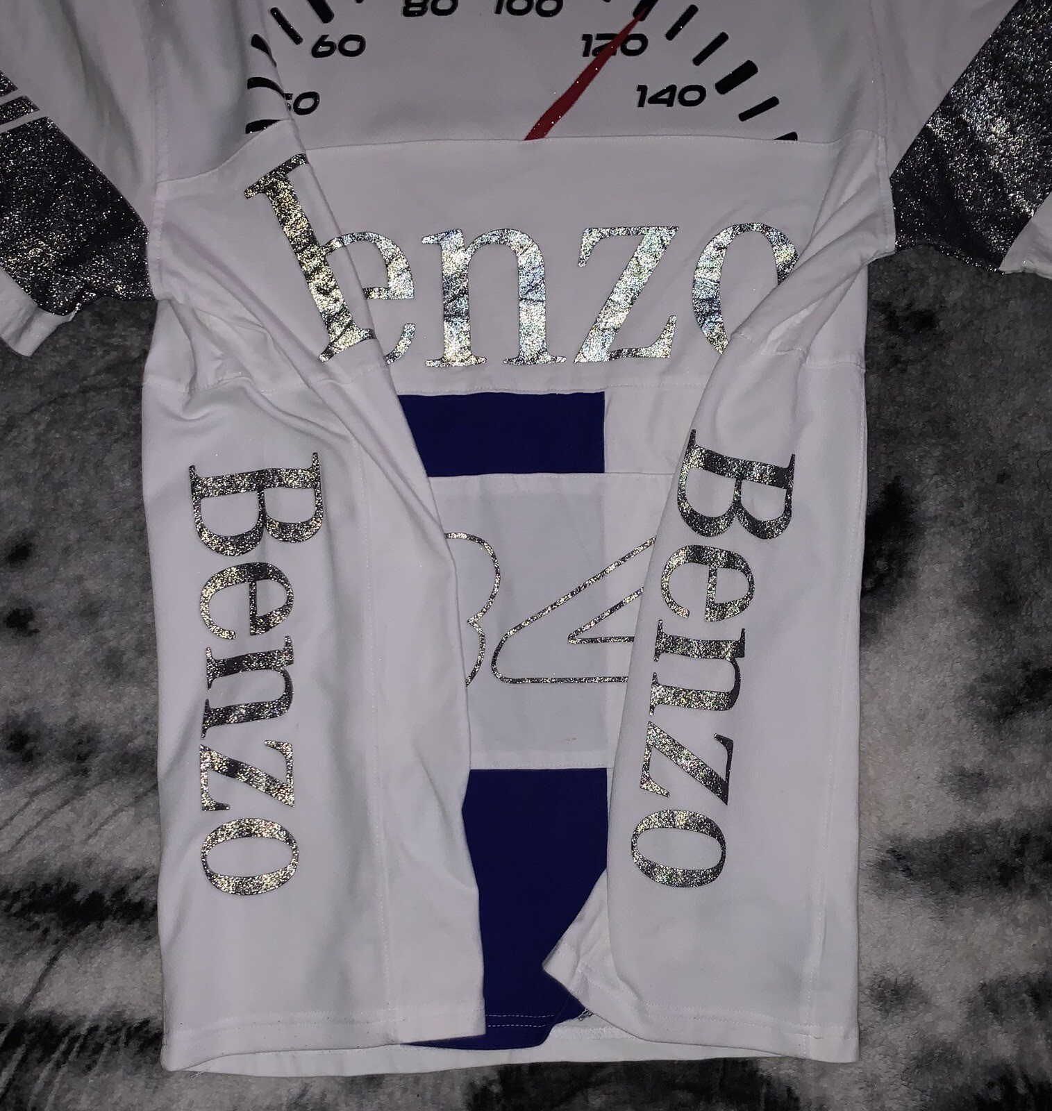 Rare Hudson mercedes benz 1984 Benzo Reflective Shirt Sz Xl gallery