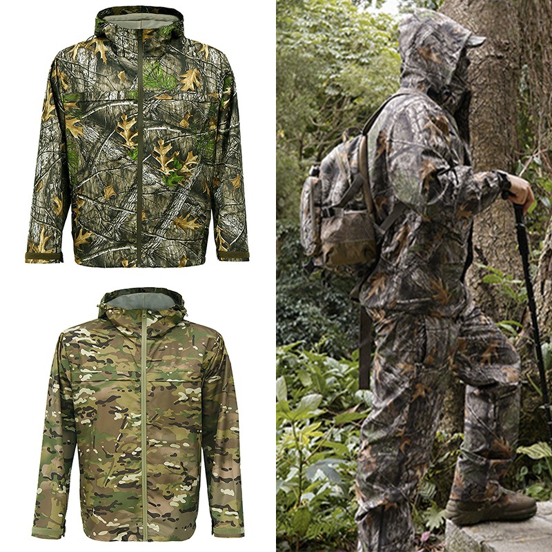 Outdoor Hunting Camouflage Windbreaker Thin Sunscreen Clothing Fishing Hiking gallery