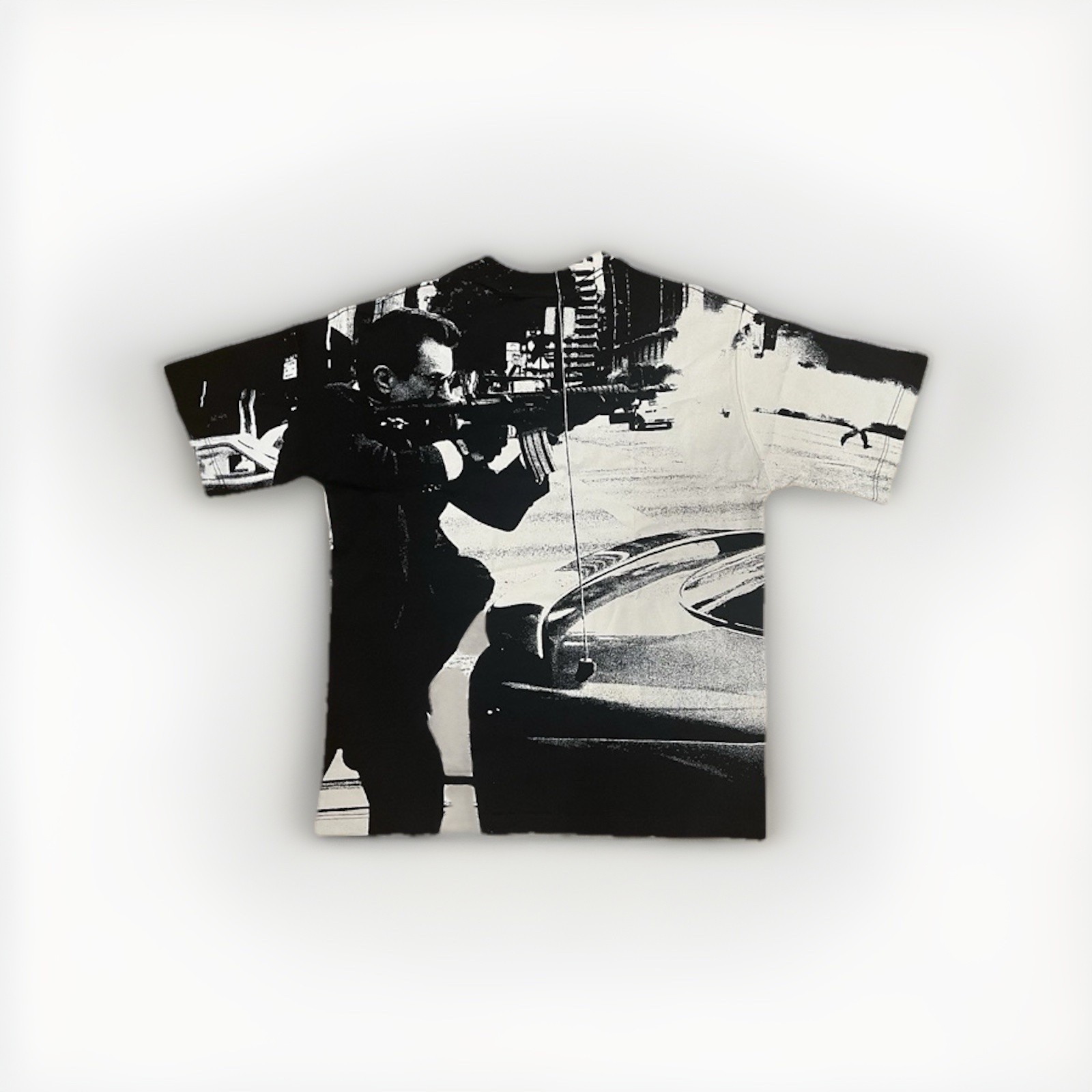 NEW HEAT x Rucking Fotten AOP All Over Print Shirt [LARGE] Sold Out LA Shoot Out gallery