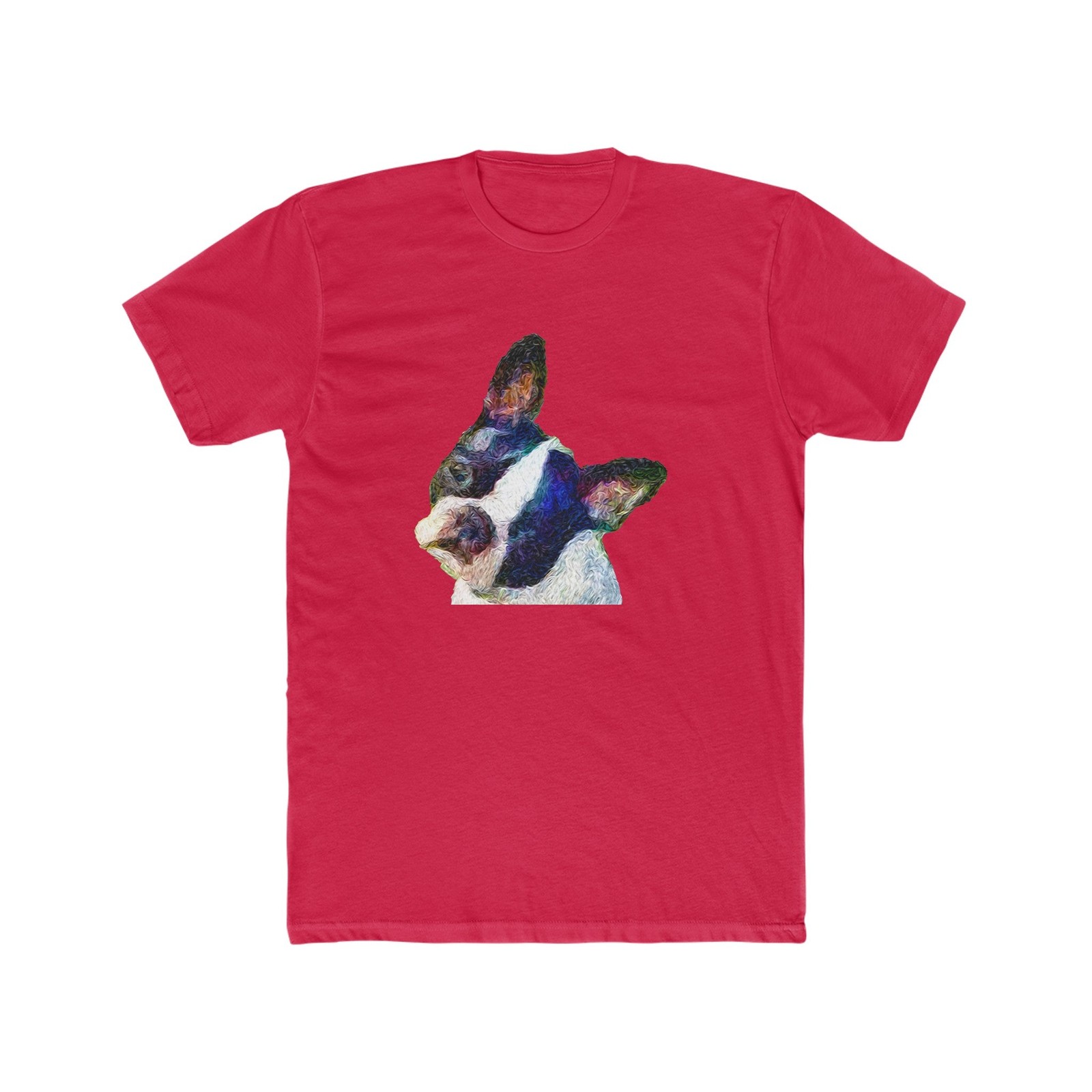 "Skipper - Men's Fitted Cotton Crew Tee" gallery