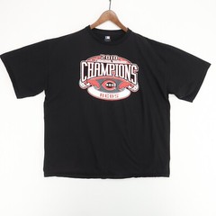 Cincinnati Reds Central Division Champions 2010 T-Shirt Mens Black 2XL MLB