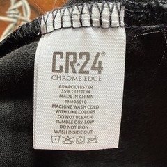 CR24 Chrome Edge Mens Medium Black Savage Bear Hear Nothing Graphic Shirt NWT