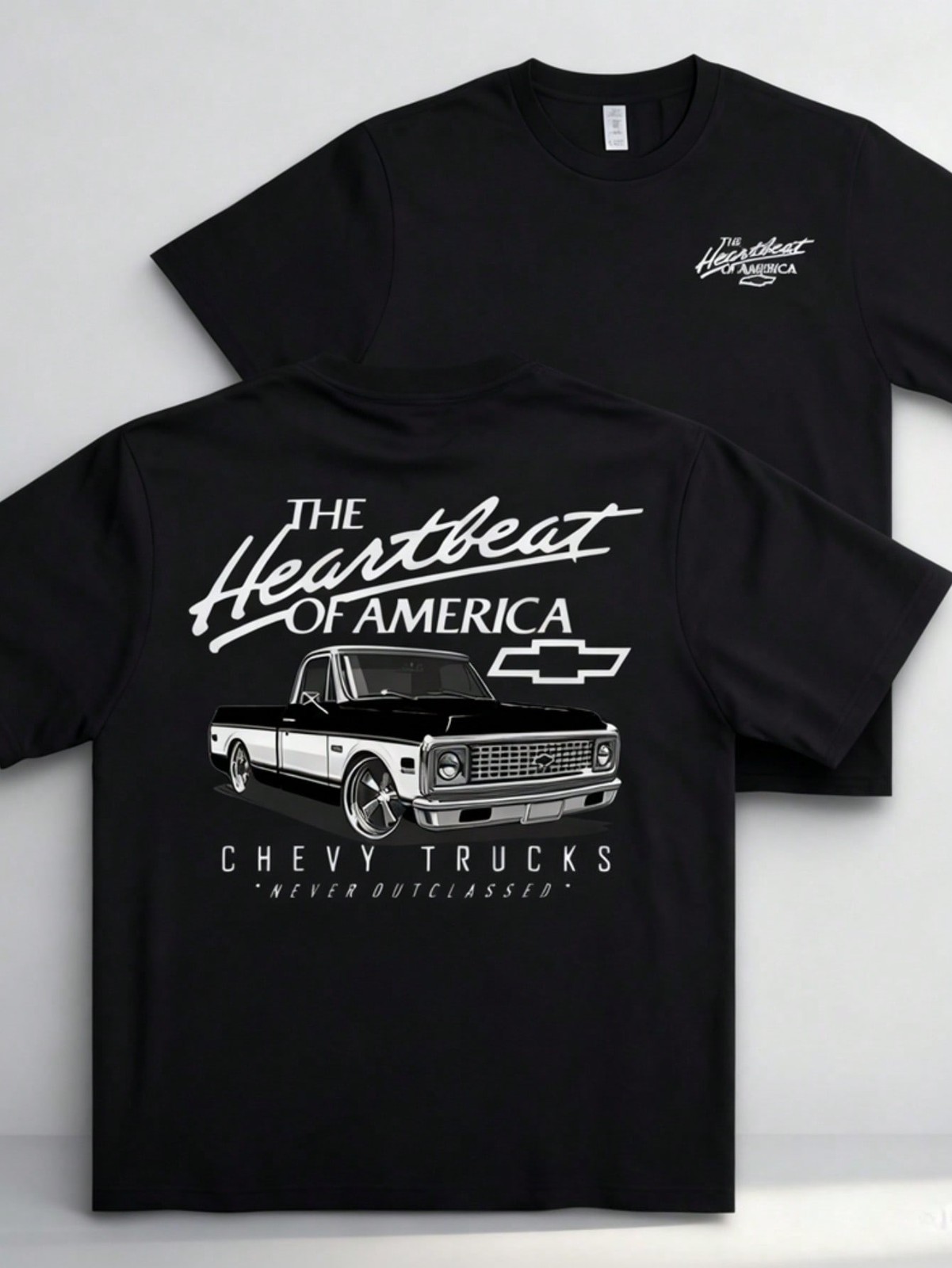 Men's T-Shirts,Graphic T-Shirts, Double-Sided Graphic Print Men's T-Shirts gallery