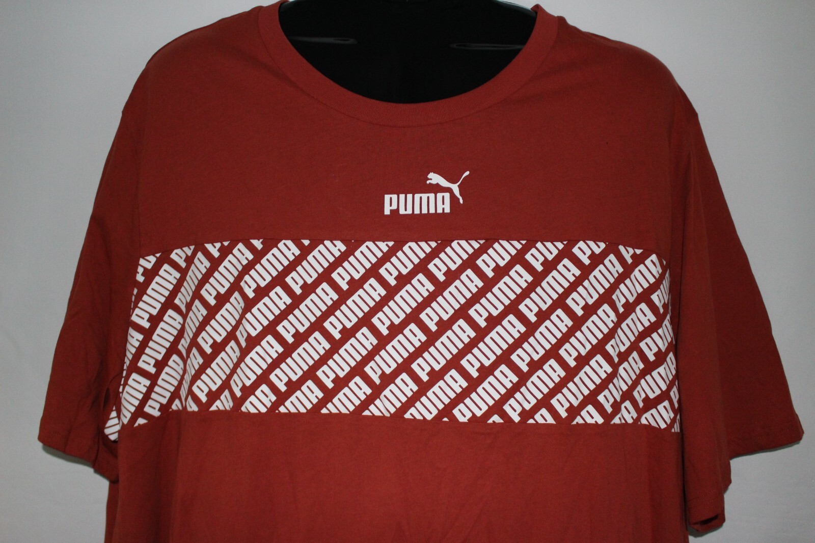 PUMA BURNT ORANGE S/S T-SHIRT SZ:4XL 4X NWT gallery