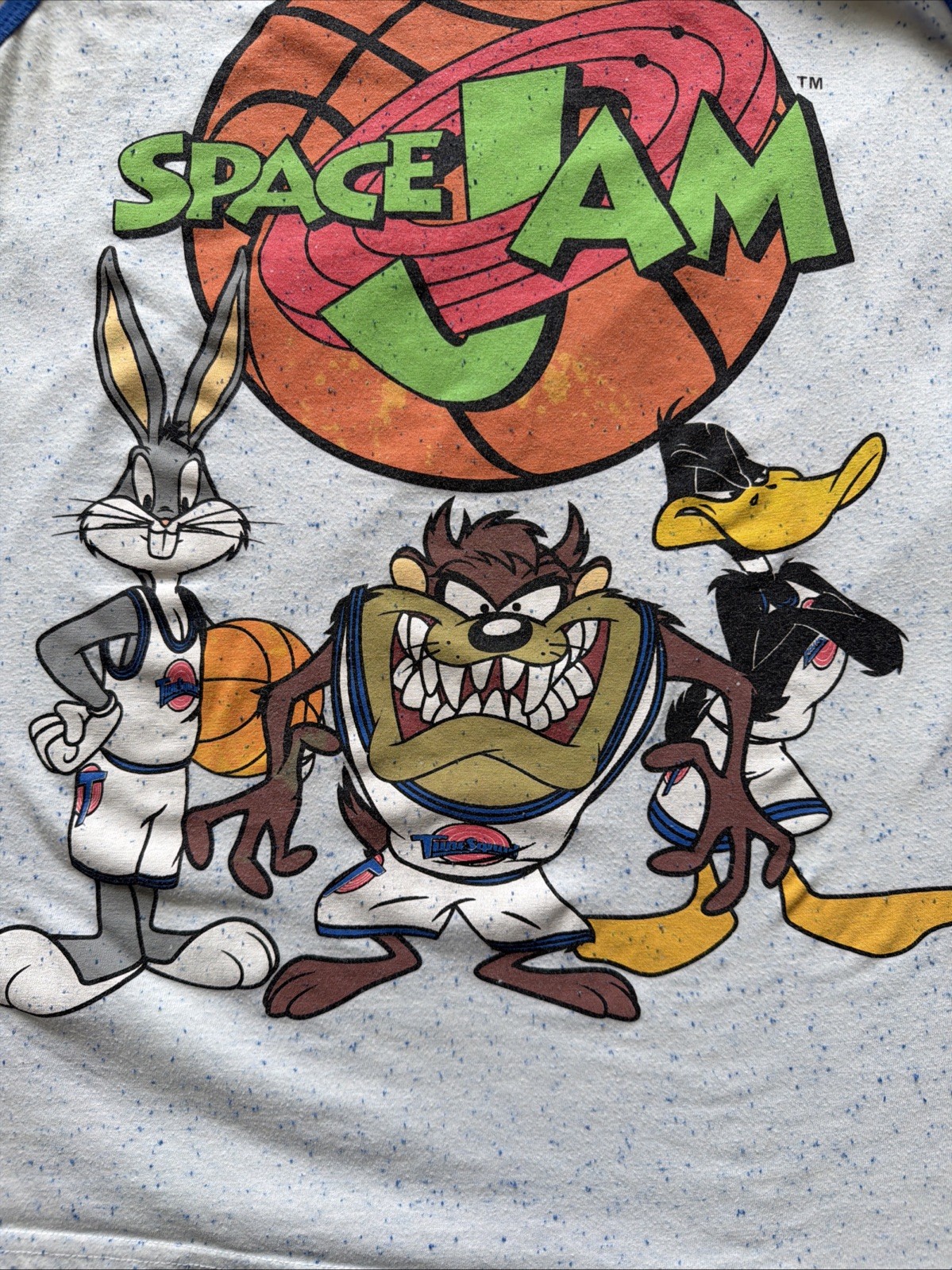 VTG 1996 Space Jame Tune Squad Tank Top, Size XL, Daffy, Bugs, Taz gallery