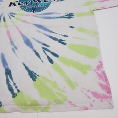 Key West Florida Beach Paradise Spiral Tie Dye T-Shirt Adult XL Souvenir Tee