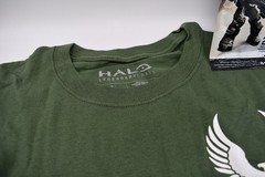 Halo Spartan-IV Program, Lootwear Exclusive T-Shirt, LARGE & Figurine, Lootcrate