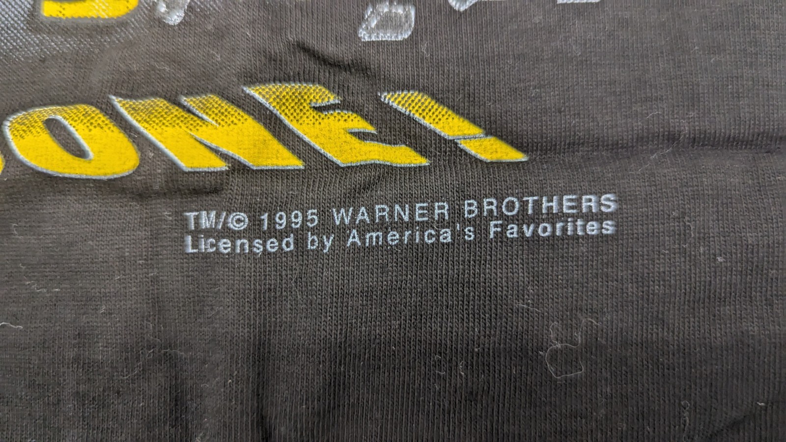 Pittsburgh Steelers Taz T-Shirt Mens L Large New NOS Football Black 1995 NFL gallery