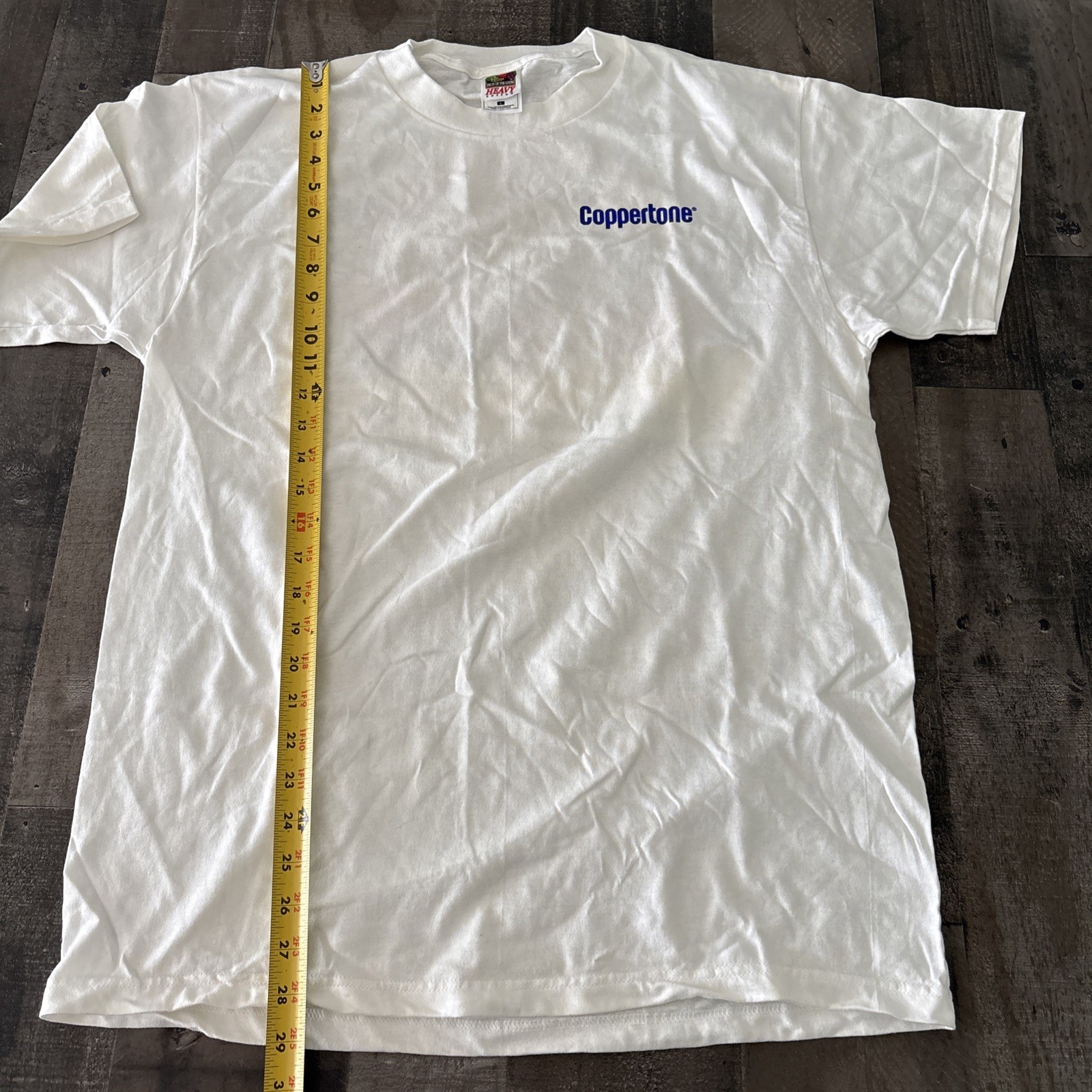 Coppertone Promo Graphic T-Shirt Large Cotton Back hit Fun in the sun gallery
