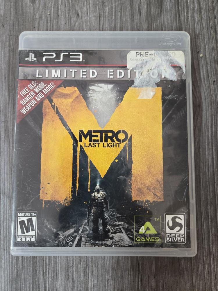 SONY PS3 METRO LAST LIGHT (PSO035345)