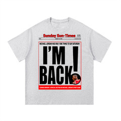 Vintage 1995 Michael Jordan ‘I’m Back’ Sunday Sun Times T-Shirt RARE S-5XL