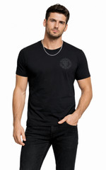 Versace Jeans Couture Retro Emblem T-Shirt Cotton Shirt Tee Top Crew Neck L