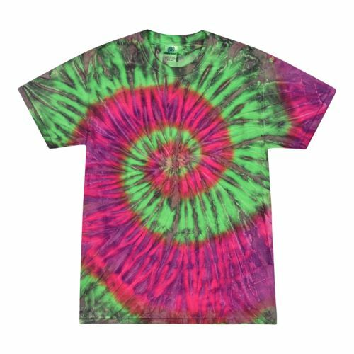 Tie Dye T-Shirts, Adult S M L XL 2XL 3XL, Multi-Color 100% Cotton gallery